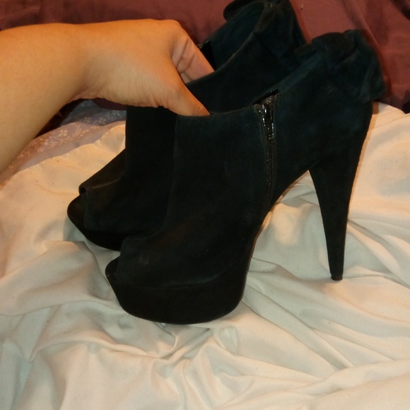 Jessica Simpson Stiletto open toe booties size 9.5 - Picture 2 of 8